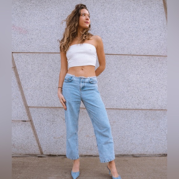 Steve Madden Brianne Denim Pointed Stiletto Mules, Size 9 brand new with box - Picture 7 of 16